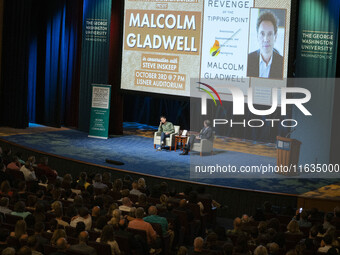 On October 3, 2024, in Washington, DC, at George Washington University, a thousand people come to see Malcolm Gladwell talk about his new bo...