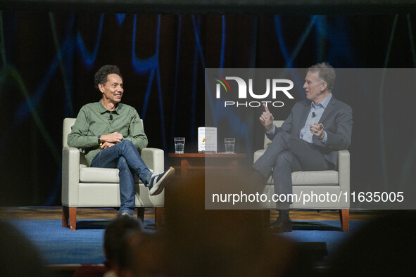 On October 3, 2024, in Washington, DC, at George Washington University, a thousand people come to see Malcolm Gladwell talk about his new bo...