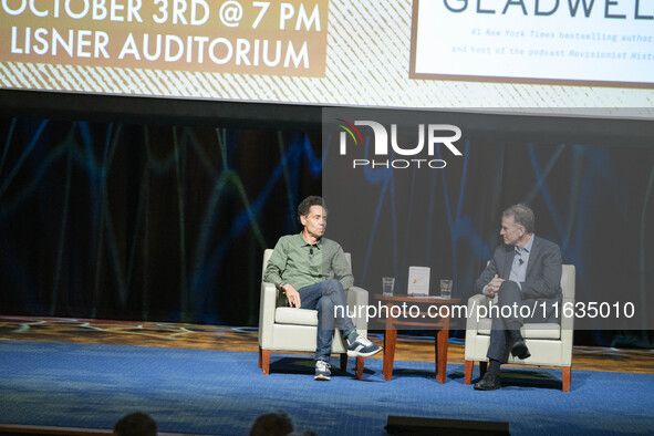 On October 3, 2024, in Washington, DC, at George Washington University, a thousand people come to see Malcolm Gladwell talk about his new bo...