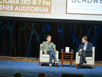 On October 3, 2024, in Washington, DC, at George Washington University, a thousand people come to see Malcolm Gladwell talk about his new bo...