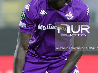 Moise Kean of ACF Fiorentina during  the Conference League match between ACF Fiorentina and The New Saints, on October 3 , 2024 at Stadium A...