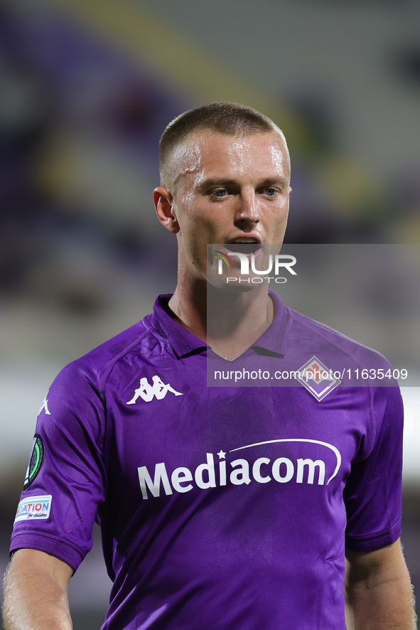 Albert Gudmundsson of ACF Fiorentina during  the Conference League match between ACF Fiorentina and The New Saints, on October 3 , 2024 at S...