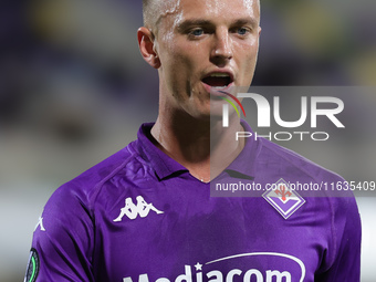 Albert Gudmundsson of ACF Fiorentina during  the Conference League match between ACF Fiorentina and The New Saints, on October 3 , 2024 at S...