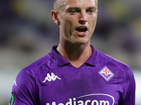 Albert Gudmundsson of ACF Fiorentina during  the Conference League match between ACF Fiorentina and The New Saints, on October 3 , 2024 at S...