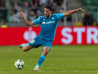 Pablo Fornals  is playing during UEFA Conference League match between Legia Warsaw and Real Betis in Warsaw Poland on 3 October 2024 in Wars...