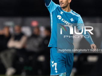 Juanmi  is playing during UEFA Conference League match between Legia Warsaw and Real Betis in Warsaw Poland on 3 October 2024 in Warsaw, Pol...