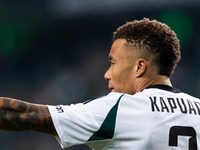 Steve Kapuadi  is playing during UEFA Conference League match between Legia Warsaw and Real Betis in Warsaw Poland on 3 October 2024 in Wars...