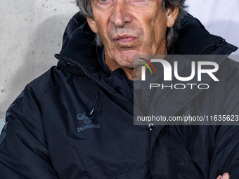 Manuel Pellegrini   during UEFA Conference League match between Legia Warsaw and Real Betis in Warsaw Poland on 3 October 2024 in Warsaw, Po...