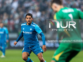 Pablo Fornals  is playing during UEFA Conference League match between Legia Warsaw and Real Betis in Warsaw Poland on 3 October 2024 in Wars...