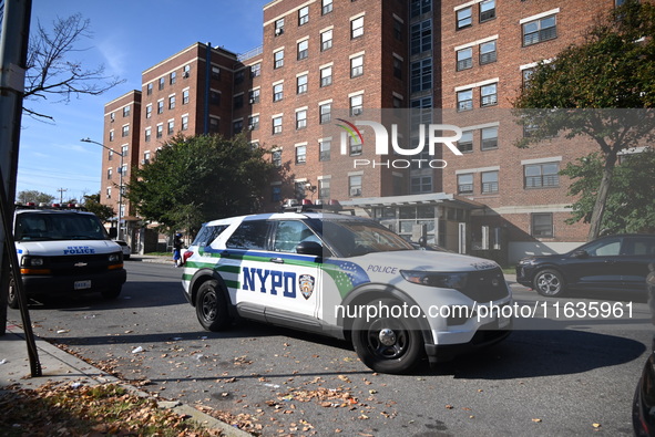 The NYPD is on the scene of an overnight shooting that results in the death of a 59-year-old man inside an apartment building in the Edgemer...