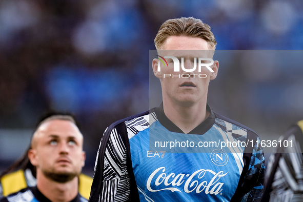 Scott McTominay of SSC Napoli looks on during the serie Serie A Enilive match between SSC Napoli and Como 1907 at Stadio Diego Armando Marad...