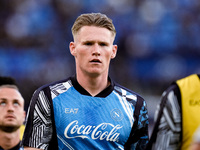 Scott McTominay of SSC Napoli looks on during the serie Serie A Enilive match between SSC Napoli and Como 1907 at Stadio Diego Armando Marad...