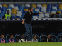 Cesc Fabregas Head Coach of Como during the Serie A match between SSC Napoli and Como at Stadio Diego Armando Maradona Naples Italy on 4 Oct...