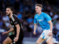 Scott McTominay of SSC Napoli celebrates after scoring first goal during the serie Serie A Enilive match between SSC Napoli and Como 1907 at...