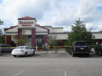 A shooting at the Ramada Inn leaves one person dead and one person injured in Fairfield, New Jersey, United States, on October 4, 2024. The...