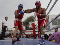 A boxing event takes place in Tepito, Mexico City, on October 4, 2024, where the inhabitants celebrate the Day of St. Francis of Assisi, who...