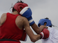 A boxing event takes place in Tepito, Mexico City, on October 4, 2024, where the inhabitants celebrate the Day of St. Francis of Assisi, who...