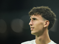 Jacobo Ramon centre-back of Real Madrid and Spain during the warm-up before the La Liga match between Real Madrid CF and Deportivo Alavés at...