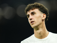 Jacobo Ramon centre-back of Real Madrid and Spain during the warm-up before the La Liga match between Real Madrid CF and Deportivo Alavés at...