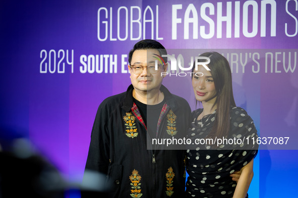 VOGUE Thailand Editor Kullawit 'Ford' Laosuksri attends Day 3 of Bangkok International Fashion Week at Siam Paragon in Bangkok, Thailand, on...