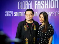 VOGUE Thailand Editor Kullawit 'Ford' Laosuksri attends Day 3 of Bangkok International Fashion Week at Siam Paragon in Bangkok, Thailand, on...