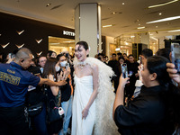 Davika 'Mai' Hoorne attends Day 3 of Bangkok International Fashion Week at Siam Paragon in Bangkok, Thailand, on October 4, 2024. (