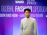 Nattawin 'Apo' Wattanagitiphat attends Day 3 of Bangkok International Fashion Week at Siam Paragon in Bangkok, Thailand, on October 4, 2024....