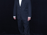 Rafael Perrin poses for photos during the 'El Sotano' press conference at Teatro Fernando Soler in Mexico City, Mexico, on October 4, 2024....