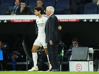 during the UEFA Champions League 2024/25 League Phase MD2 match between Aston Villa FC and FC Bayern München at Villa Park on October 2, 202...