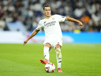 Lucas Vazquez right winger of Real Madrid and Spain during the La Liga match between Real Madrid CF and Deportivo Alavés at Estadio Santiago...