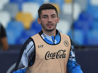 Billy Gilmour of SSC Napoli during the Serie A match between SSC Napoli and Como at Stadio Diego Armando Maradona Naples Italy on 4 October...