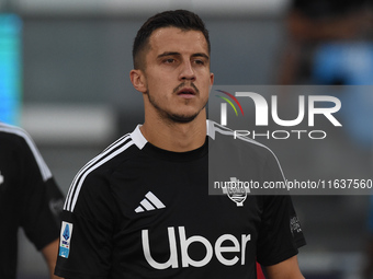 Marc-Oliver Kempf of Como during the Serie A match between SSC Napoli and Como at Stadio Diego Armando Maradona Naples Italy on 4 October 20...