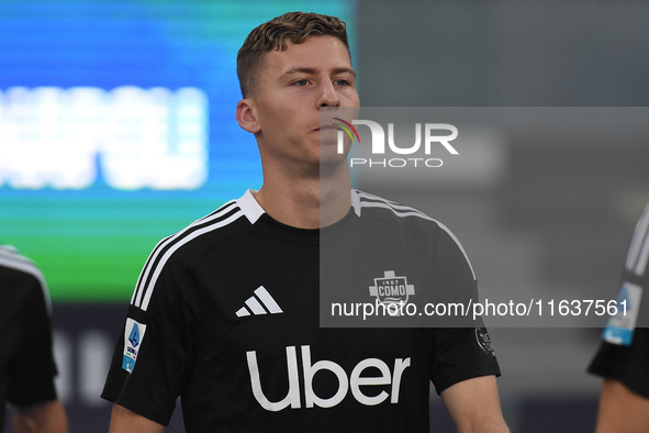 Ignace Van Der Brempt of Como during the Serie A match between SSC Napoli and Como at Stadio Diego Armando Maradona Naples Italy on 4 Octobe...