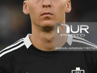 Ignace Van Der Brempt of Como during the Serie A match between SSC Napoli and Como at Stadio Diego Armando Maradona Naples Italy on 4 Octobe...