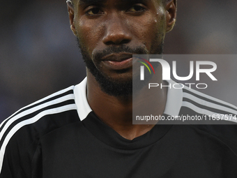 Alieu Fadera of Como during the Serie A match between SSC Napoli and Como at Stadio Diego Armando Maradona Naples Italy on 4 October 2024. (