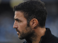 Cesc Fabregas Head Coach of Como during the Serie A match between SSC Napoli and Como at Stadio Diego Armando Maradona Naples Italy on 4 Oct...