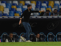 Cesc Fabregas Head Coach of Como during the Serie A match between SSC Napoli and Como at Stadio Diego Armando Maradona Naples Italy on 4 Oct...