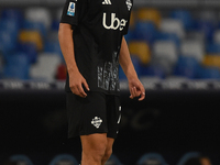 Nico Paz of Como during the Serie A match between SSC Napoli and Como at Stadio Diego Armando Maradona Naples Italy on 4 October 2024. (