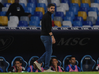 Cesc Fabregas Head Coach of Como during the Serie A match between SSC Napoli and Como at Stadio Diego Armando Maradona Naples Italy on 4 Oct...