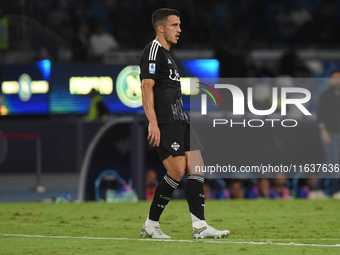 Marc-Oliver Kempf of Como during the Serie A match between SSC Napoli and Como at Stadio Diego Armando Maradona Naples Italy on 4 October 20...