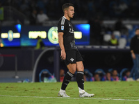 Marc-Oliver Kempf of Como during the Serie A match between SSC Napoli and Como at Stadio Diego Armando Maradona Naples Italy on 4 October 20...