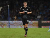 Ignace Van Der Brempt of Como during the Serie A match between SSC Napoli and Como at Stadio Diego Armando Maradona Naples Italy on 4 Octobe...