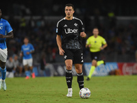 Marc-Oliver Kempf of Como during the Serie A match between SSC Napoli and Como at Stadio Diego Armando Maradona Naples Italy on 4 October 20...