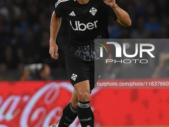 Marc-Oliver Kempf of Como during the Serie A match between SSC Napoli and Como at Stadio Diego Armando Maradona Naples Italy on 4 October 20...