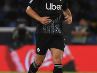 Marc-Oliver Kempf of Como during the Serie A match between SSC Napoli and Como at Stadio Diego Armando Maradona Naples Italy on 4 October 20...