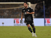 Simone Verdi of Como during the Serie A match between SSC Napoli and Como at Stadio Diego Armando Maradona Naples Italy on 4 October 2024. (