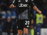 Sergi Roberto of Como during the Serie A match between SSC Napoli and Como at Stadio Diego Armando Maradona Naples Italy on 4 October 2024....