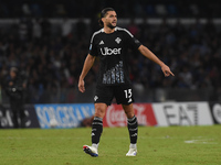 Alberto Dossena of Como during the Serie A match between SSC Napoli and Como at Stadio Diego Armando Maradona Naples Italy on 4 October 2024...