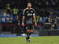 Patrick Cutrone of Como during the Serie A match between SSC Napoli and Como at Stadio Diego Armando Maradona Naples Italy on 4 October 2024...