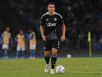 Marc-Oliver Kempf of Como during the Serie A match between SSC Napoli and Como at Stadio Diego Armando Maradona Naples Italy on 4 October 20...